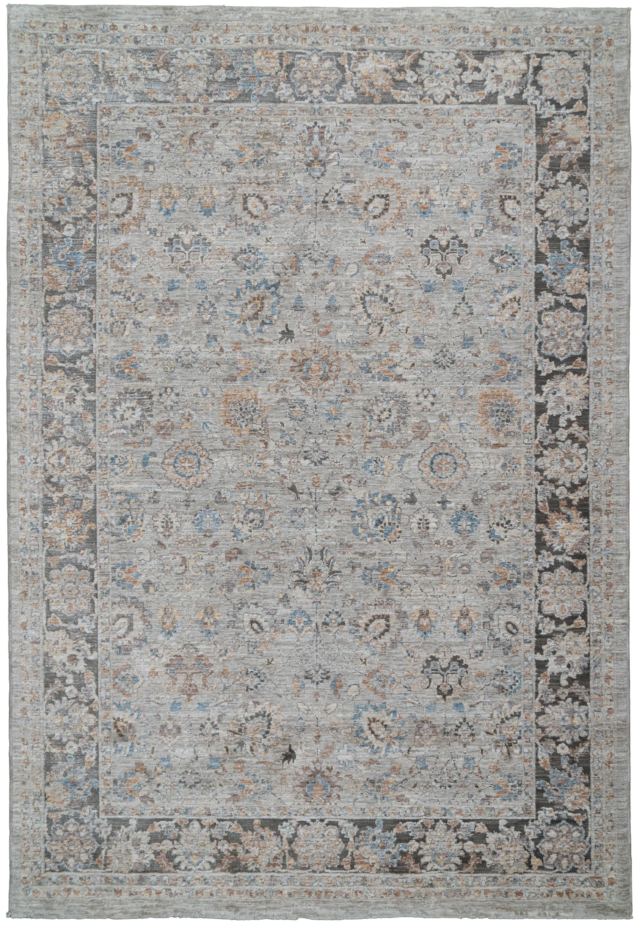 Autumn Beige/Brown/Blue rug