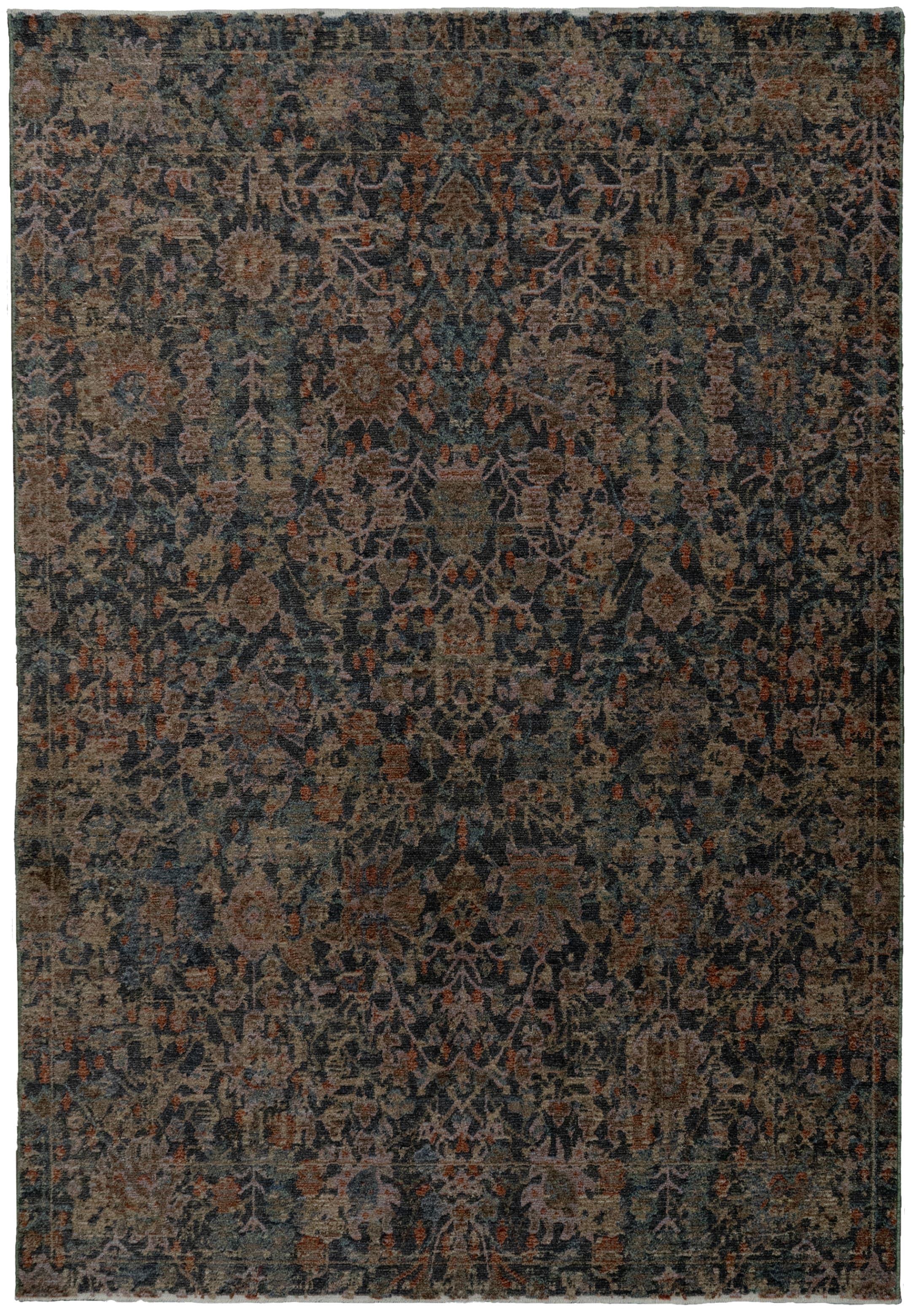 Atlanta Navy/Multi rug