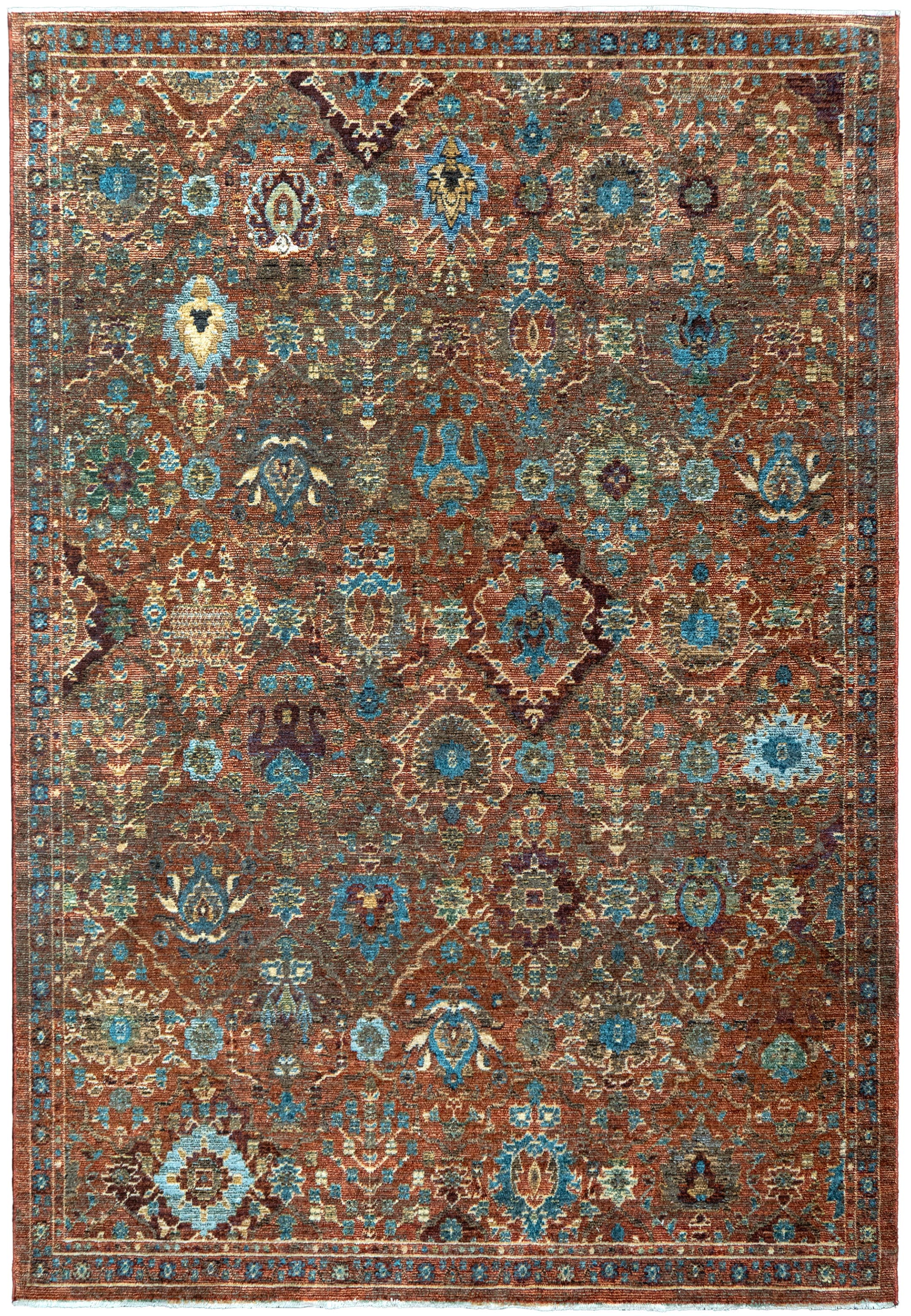 Atlanta Red/Blue/Multi rug
