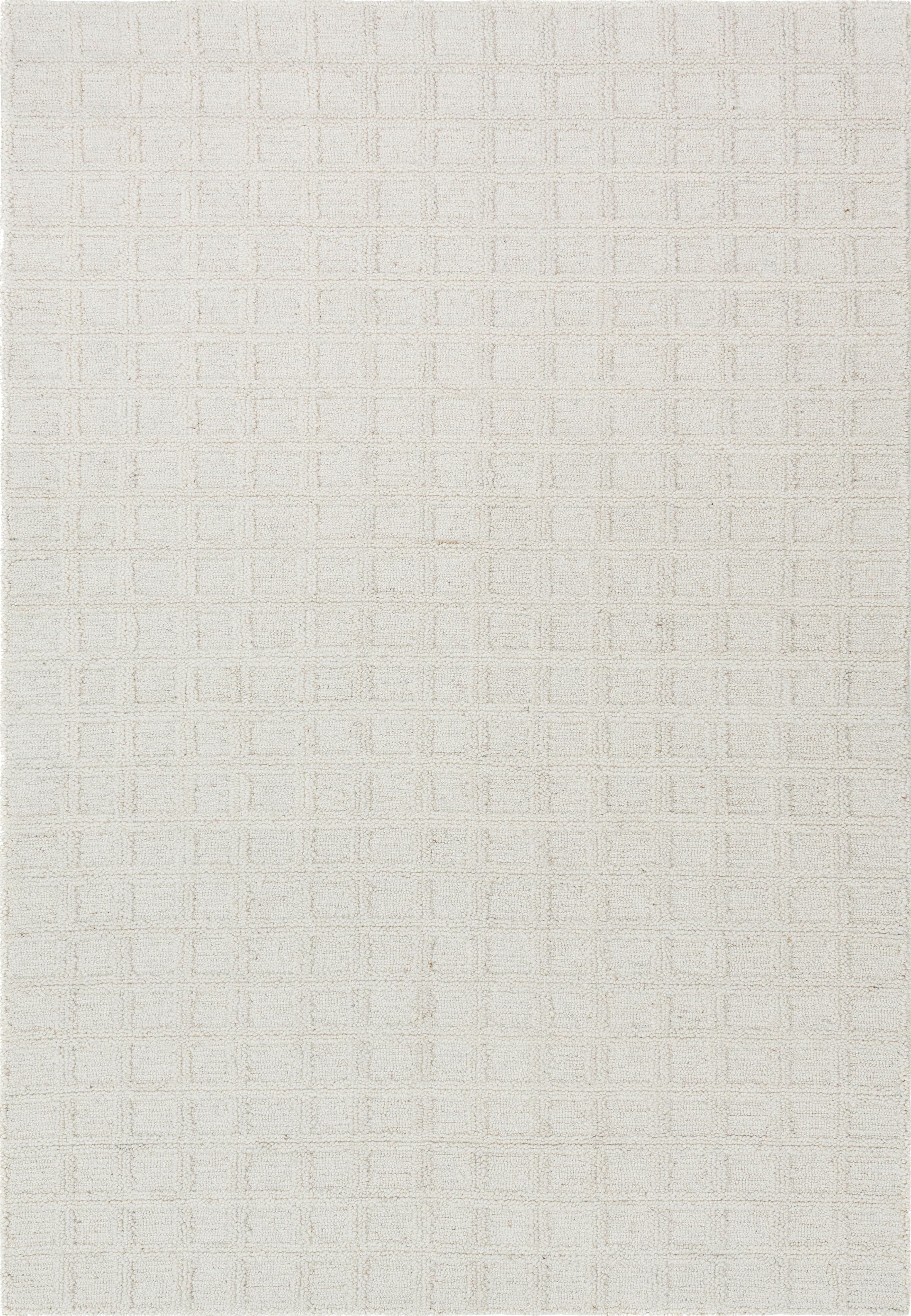 Teak Ivory rug