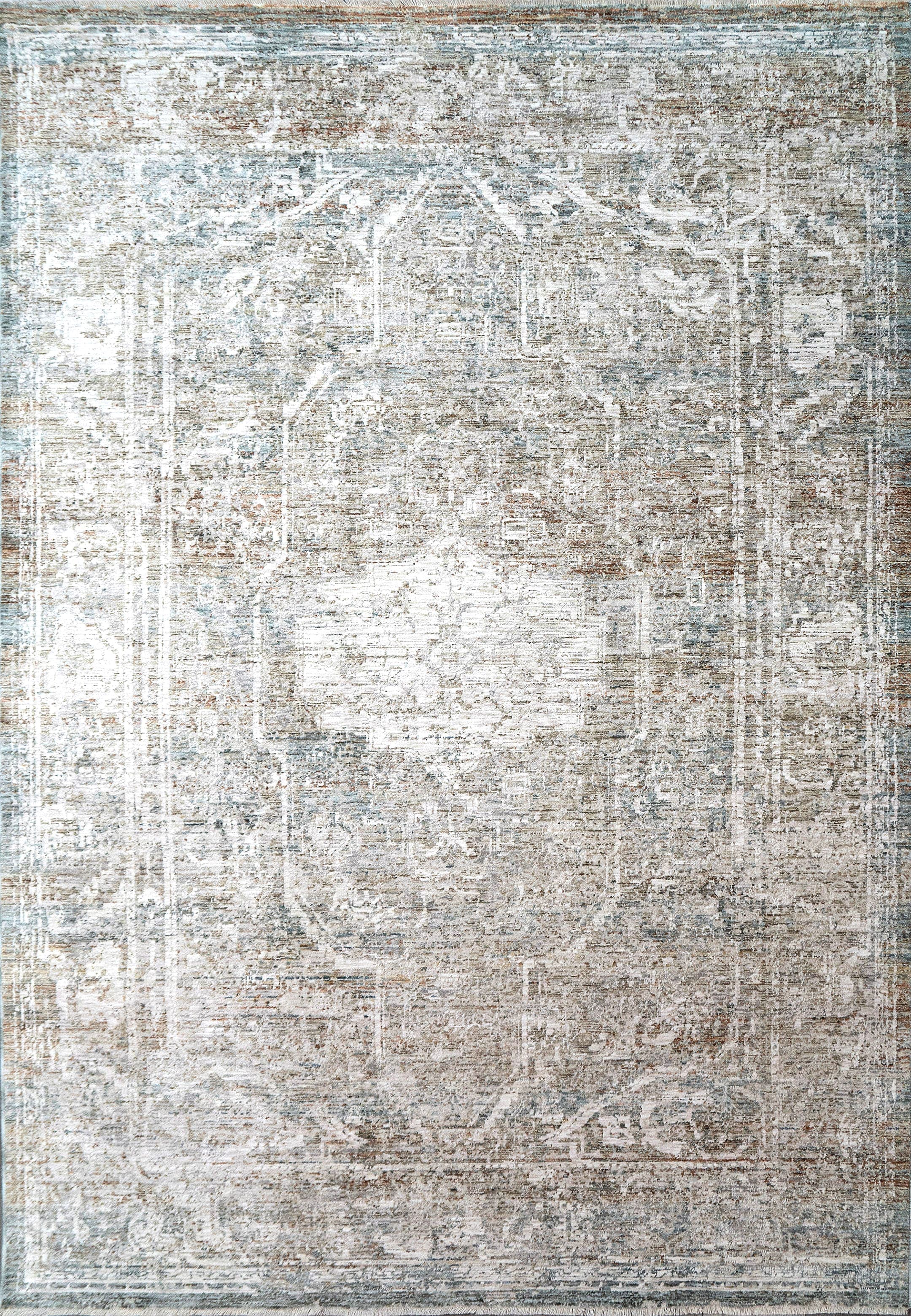 Flare Beige/Ivory/Blue rug