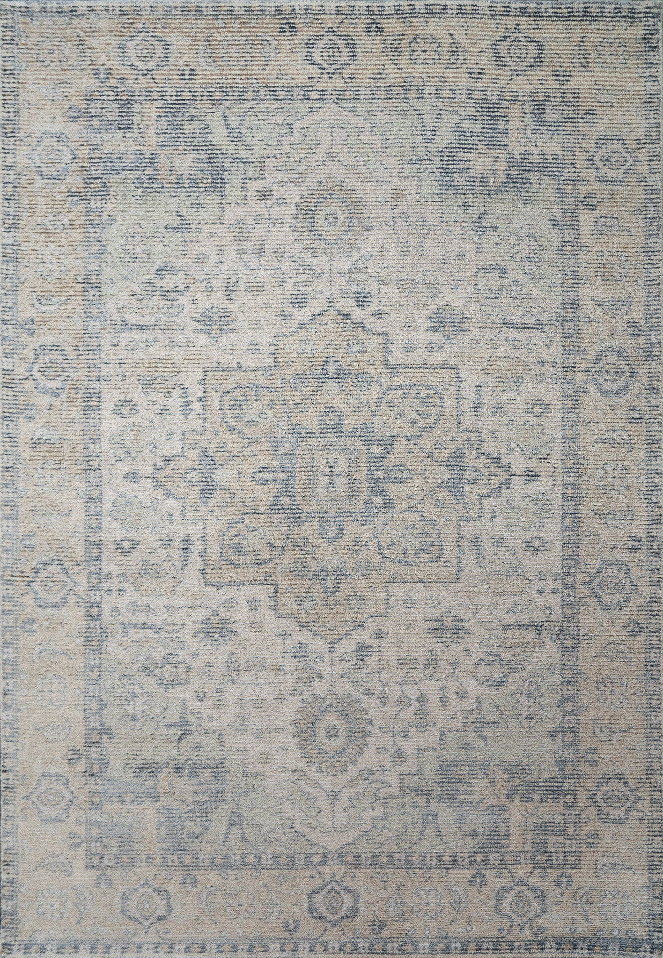 Stefano Beige/Navy rug