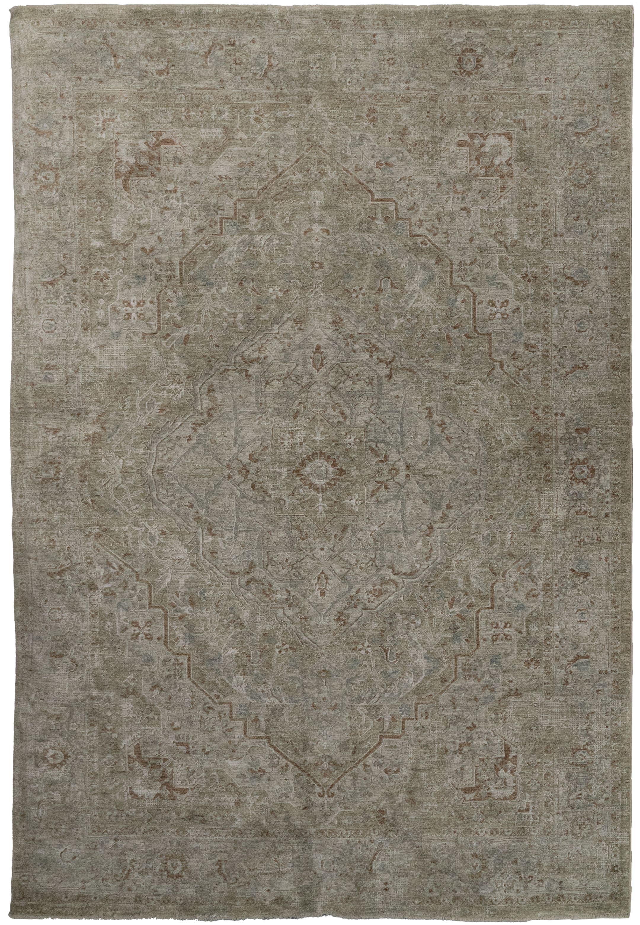 Pacific Beige/Cream/Coral rug
