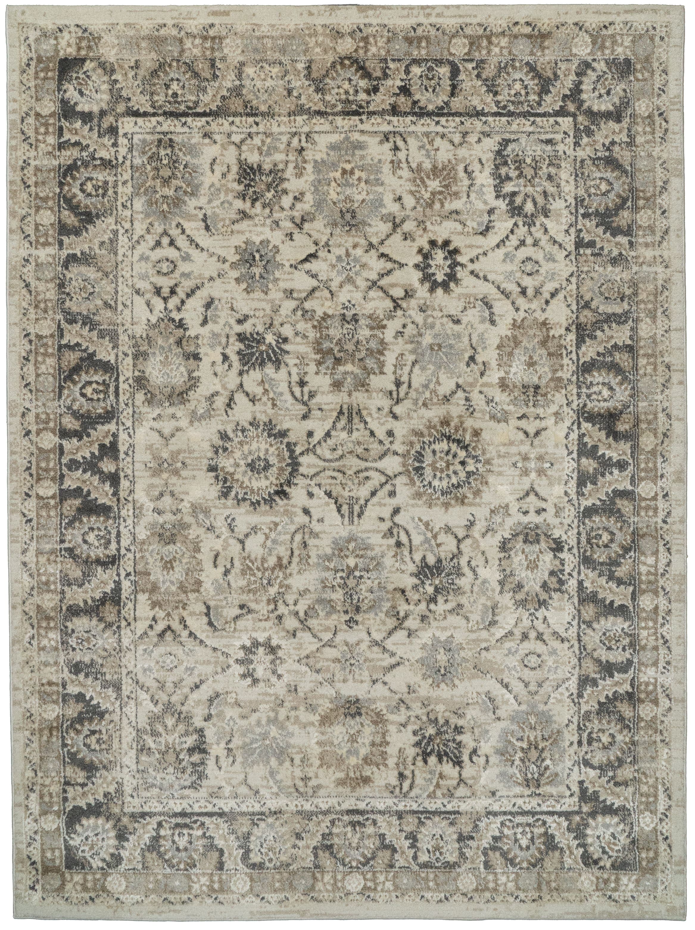 Venedik Cream/Grey rug