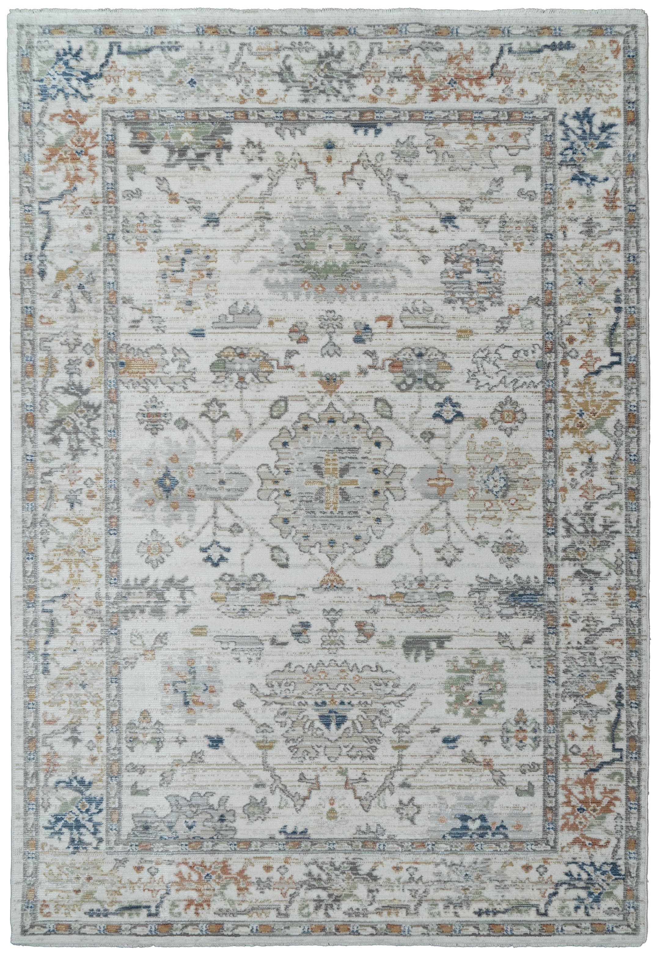 Authentic Ivory/Multi rug