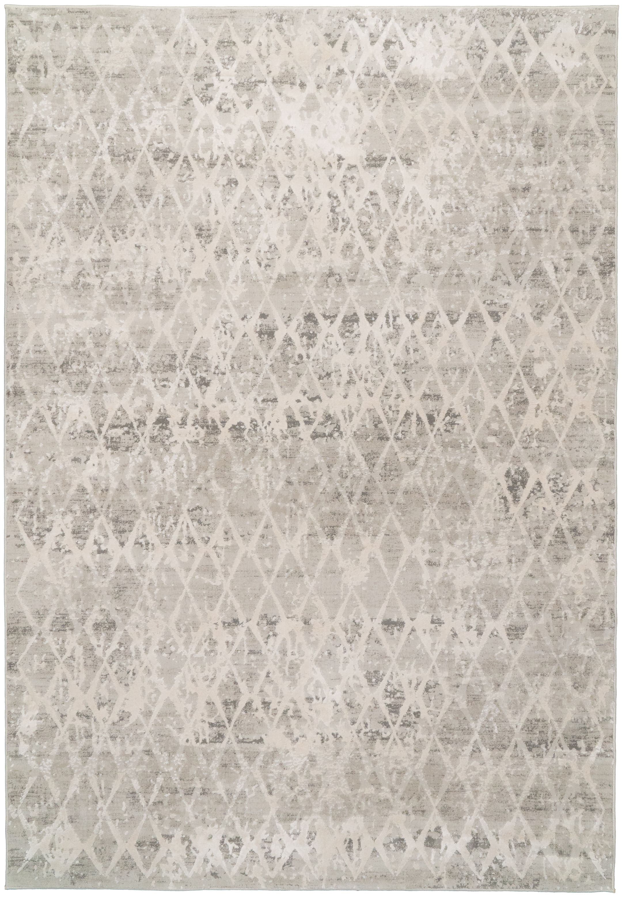 Quartz Ivory/Silver rug
