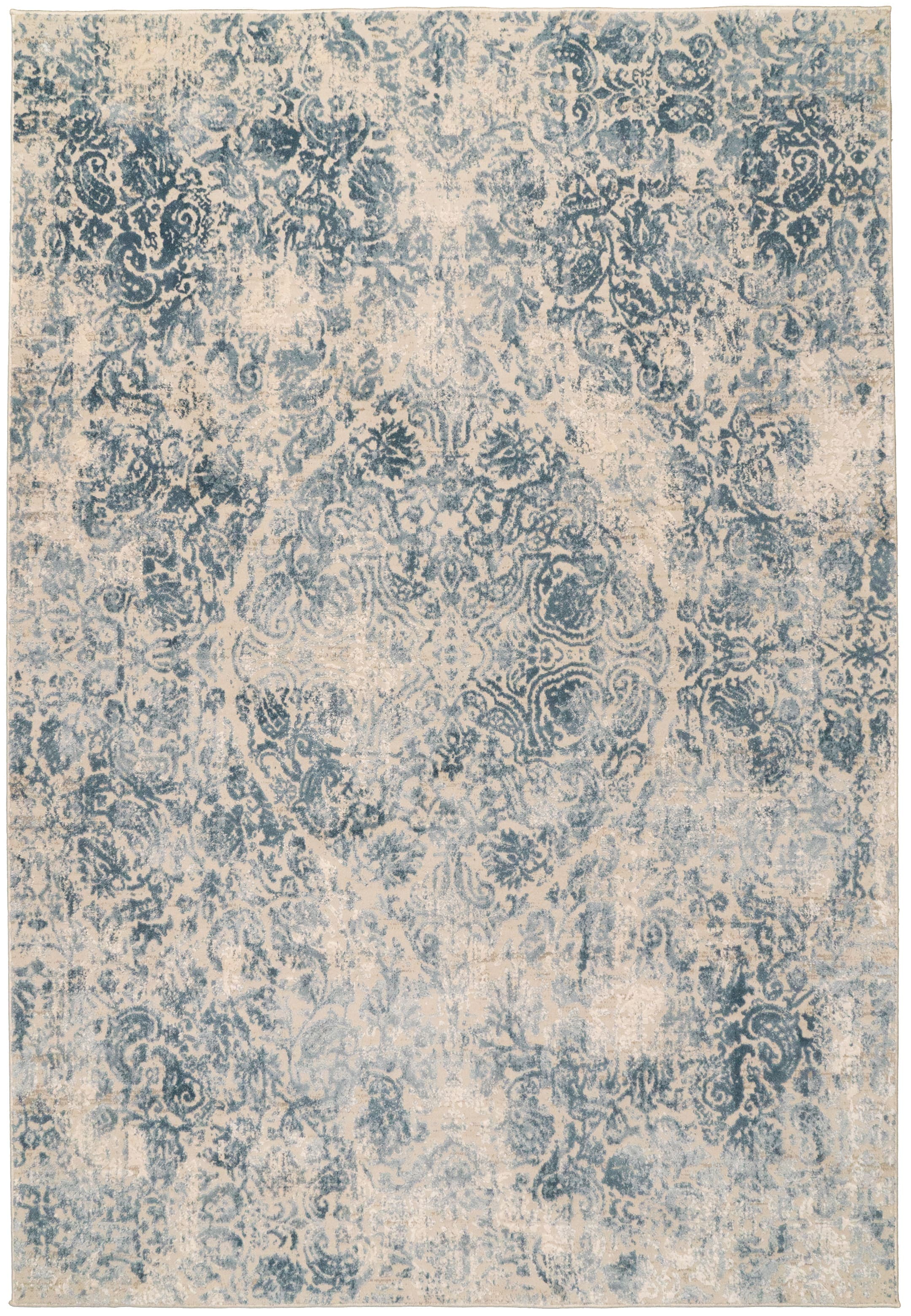 Quartz Ivory/Blue rug