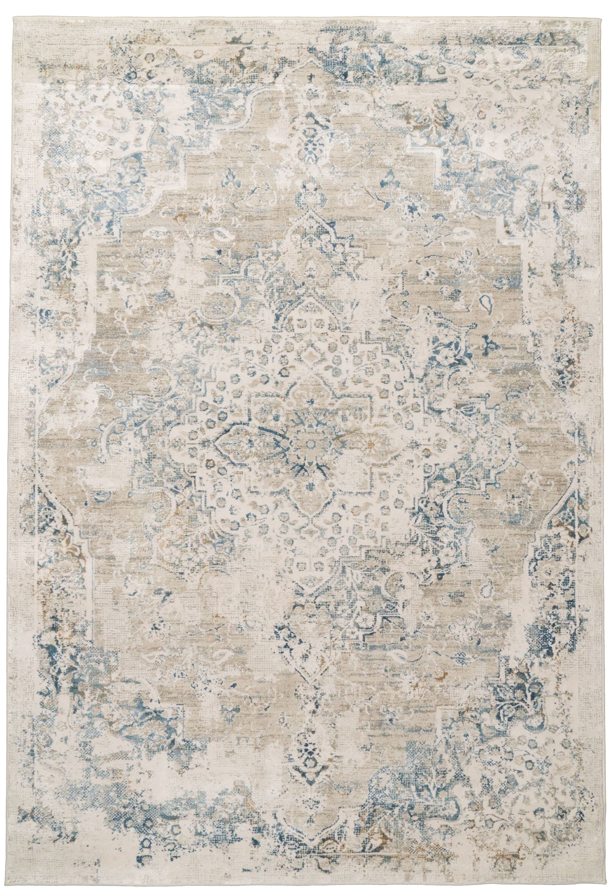 Quartz Ivory/Grey/Blue rug
