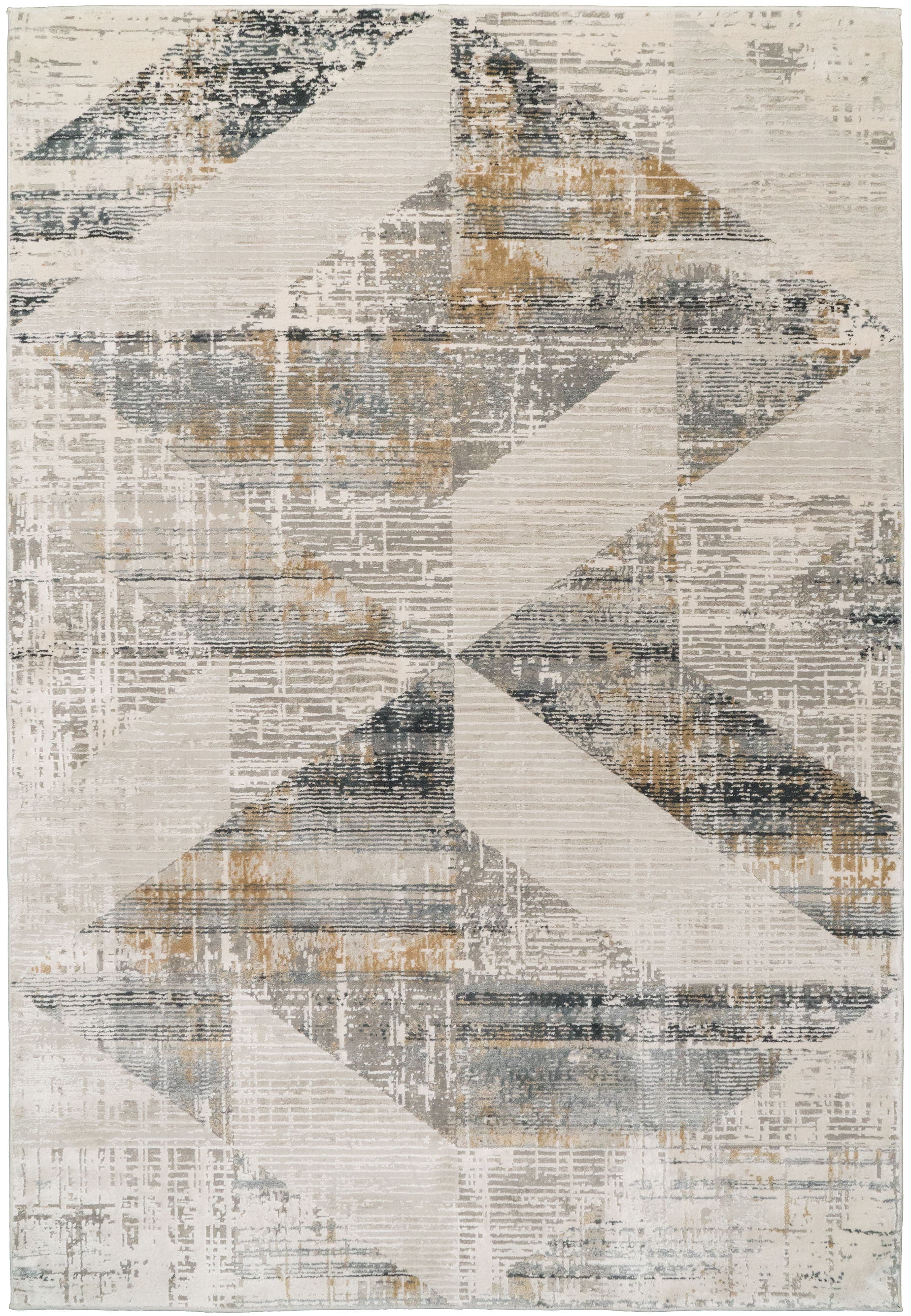 Quartz Ivory/Slate rug