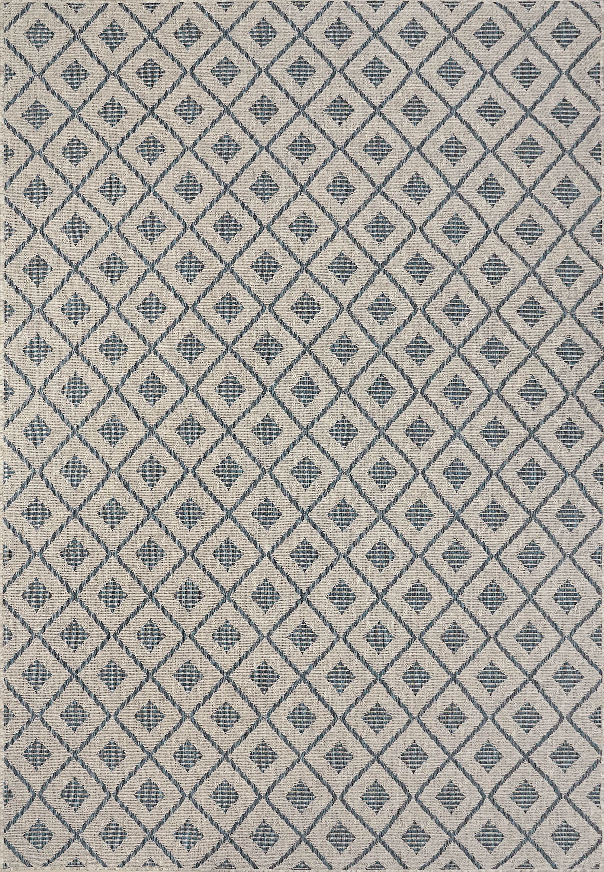 Melissa Grey/Blue rug
