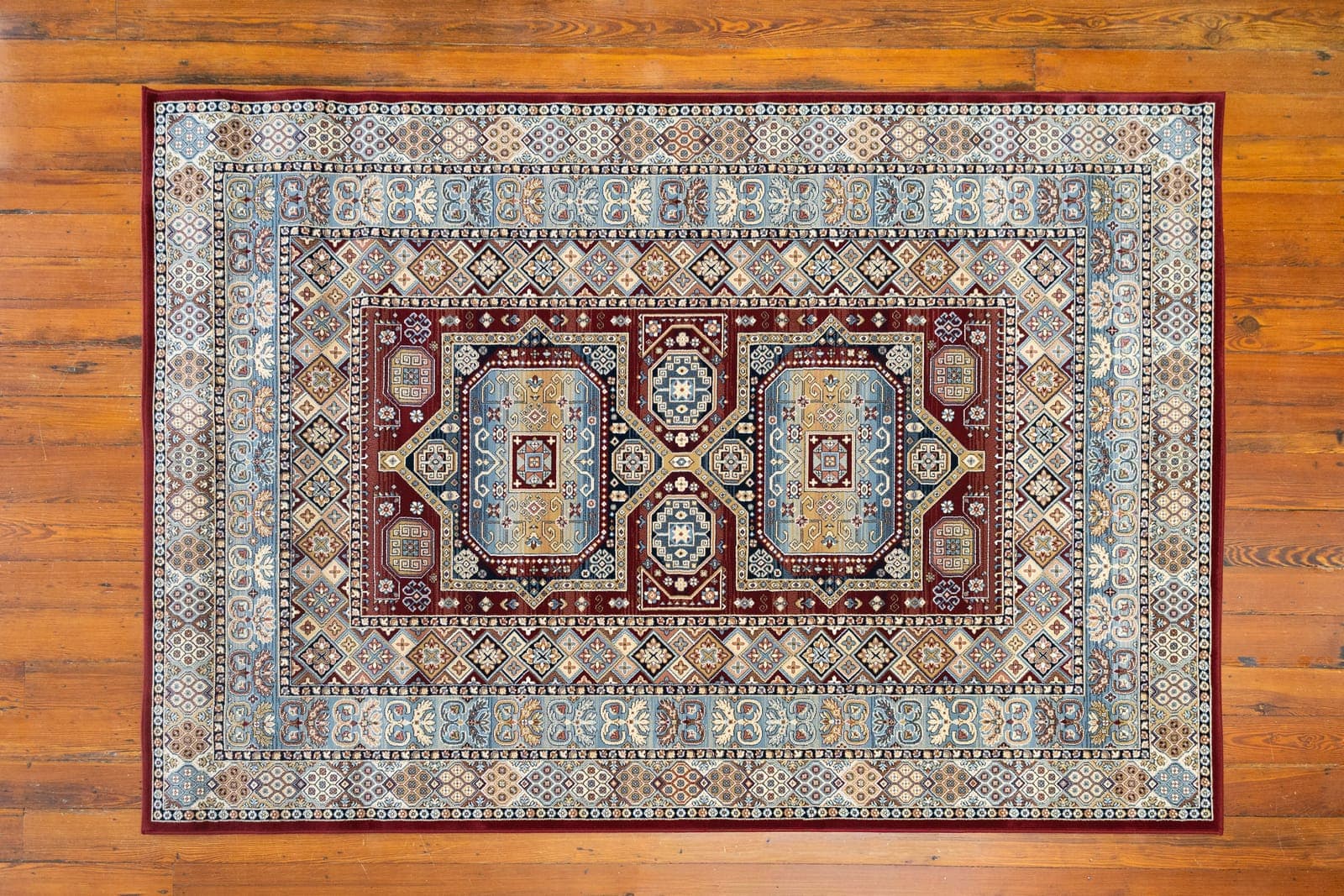 Ancient Garden Red rug