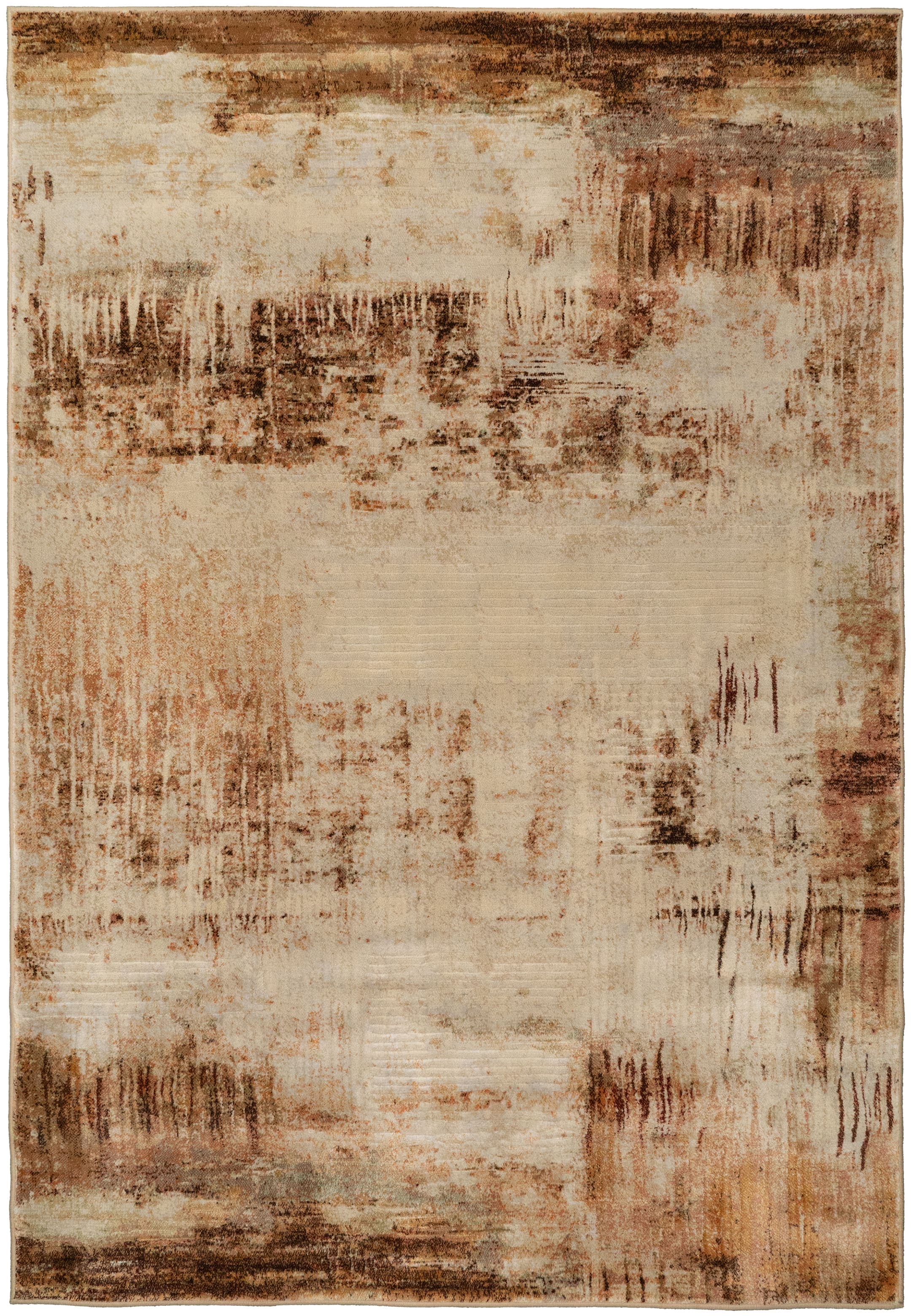 Eclipse Beige/Rust rug