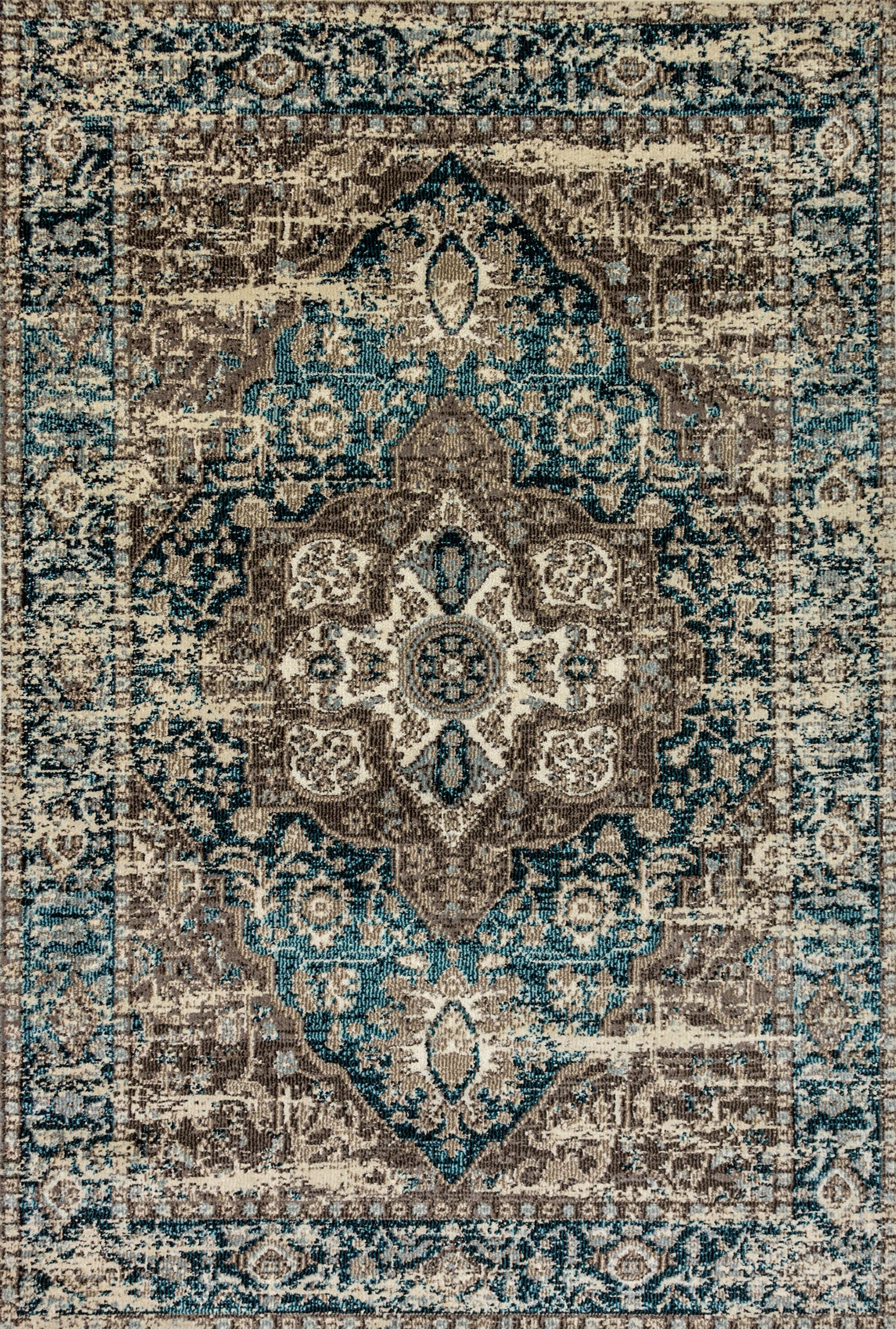 Zodiac Grey/Blue rug