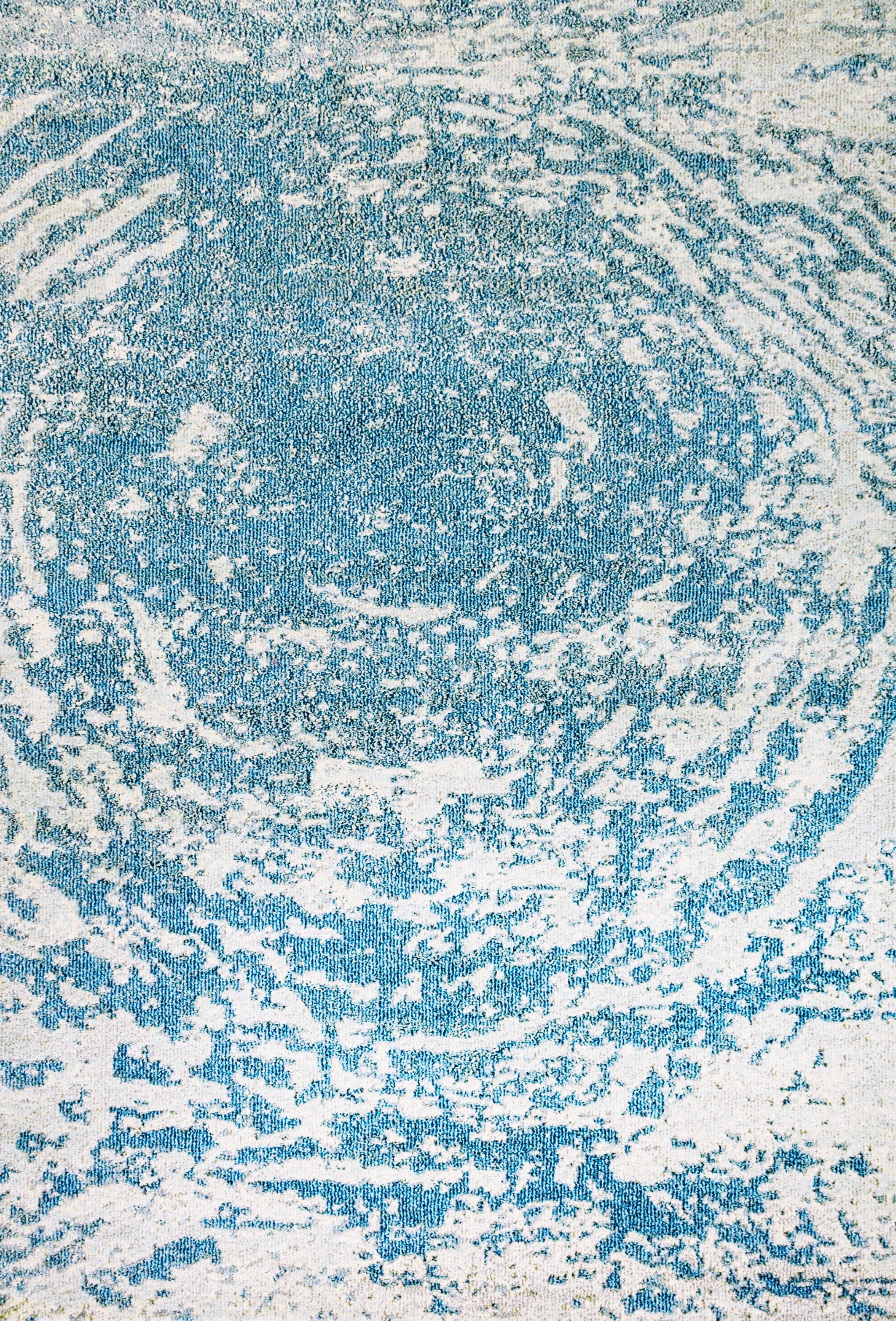 Zodiac Aqua Blue rug