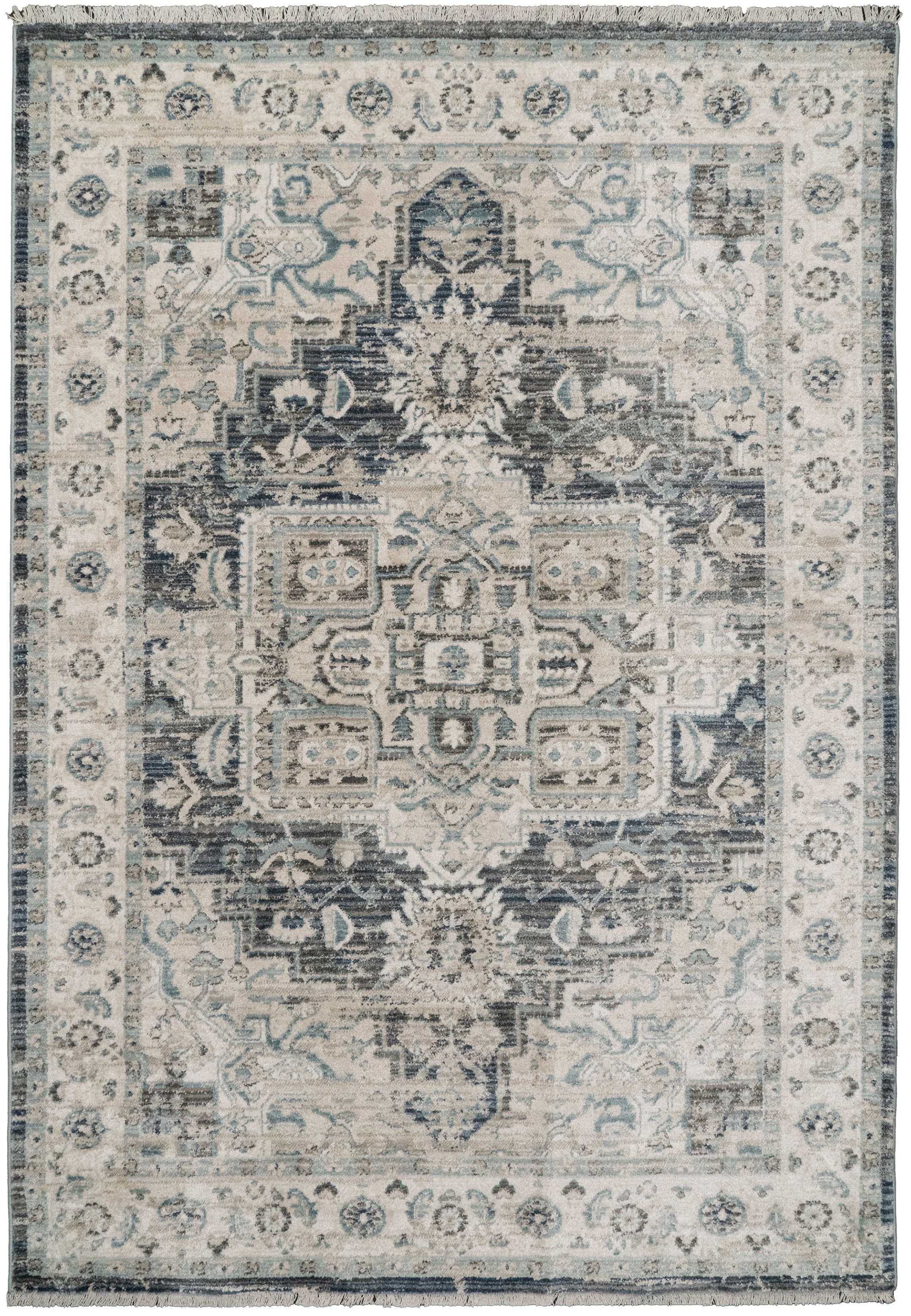 Juno Dark Blue/Cream rug