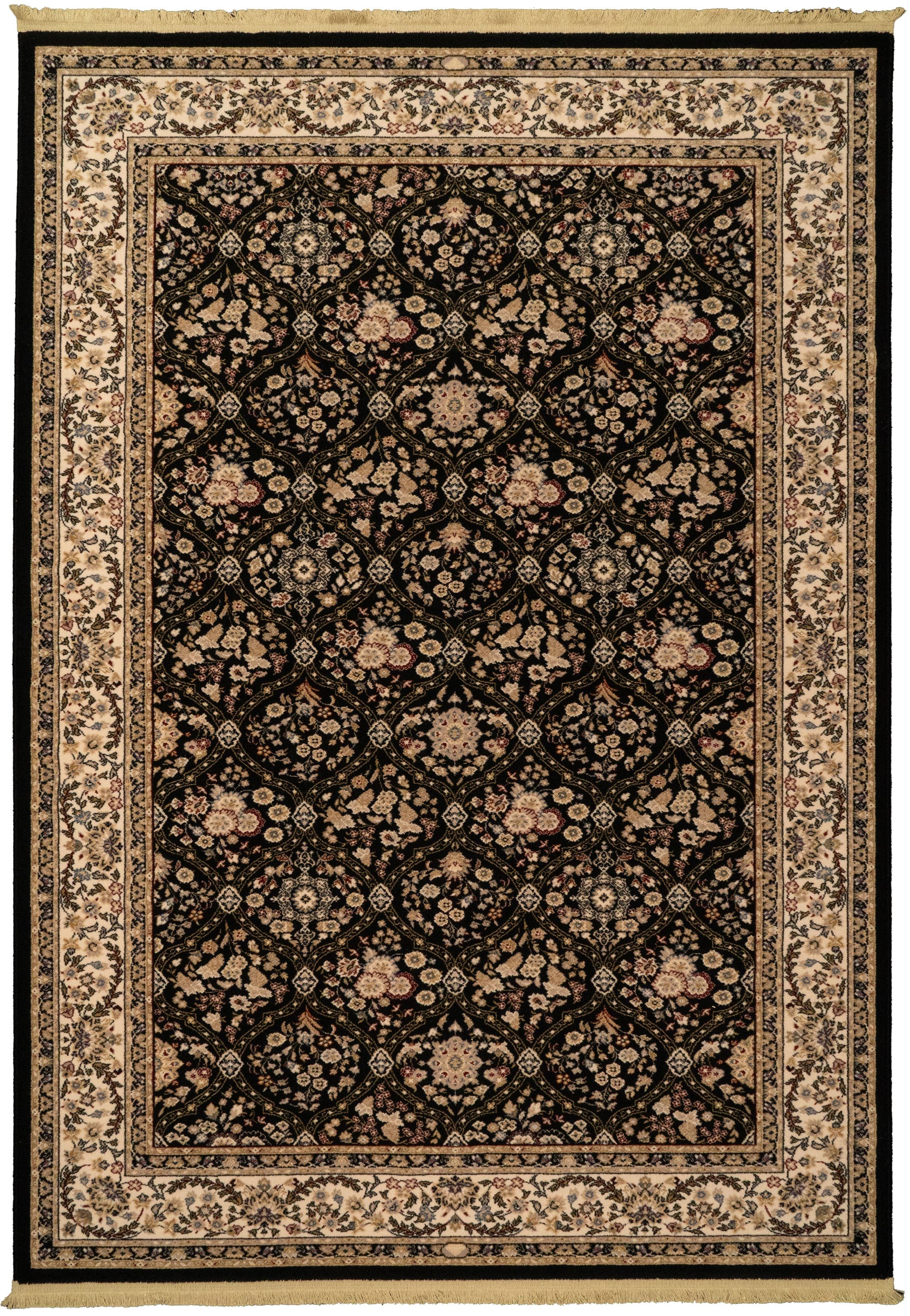 Brilliant Black rug