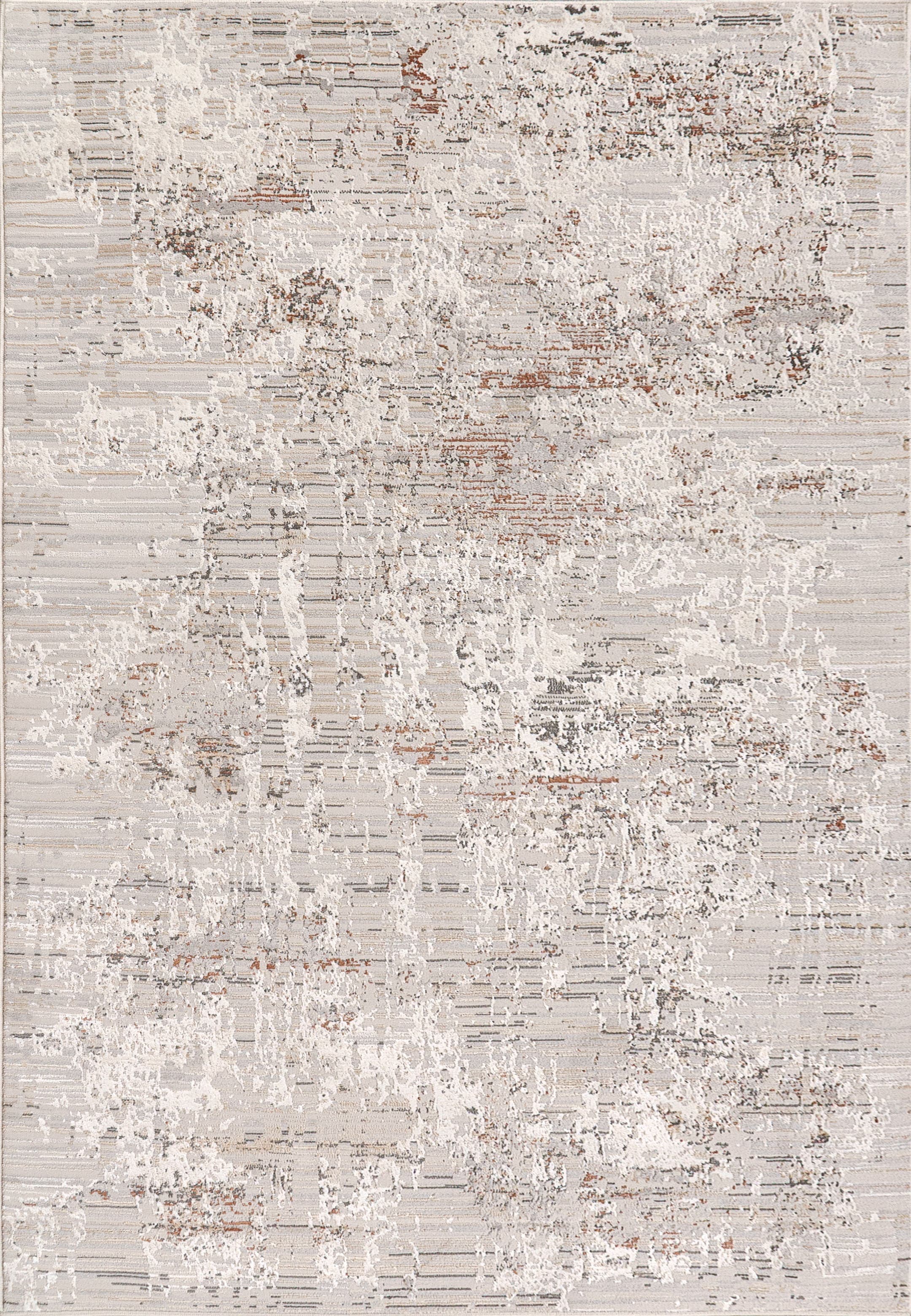 Marina White/Rose rug
