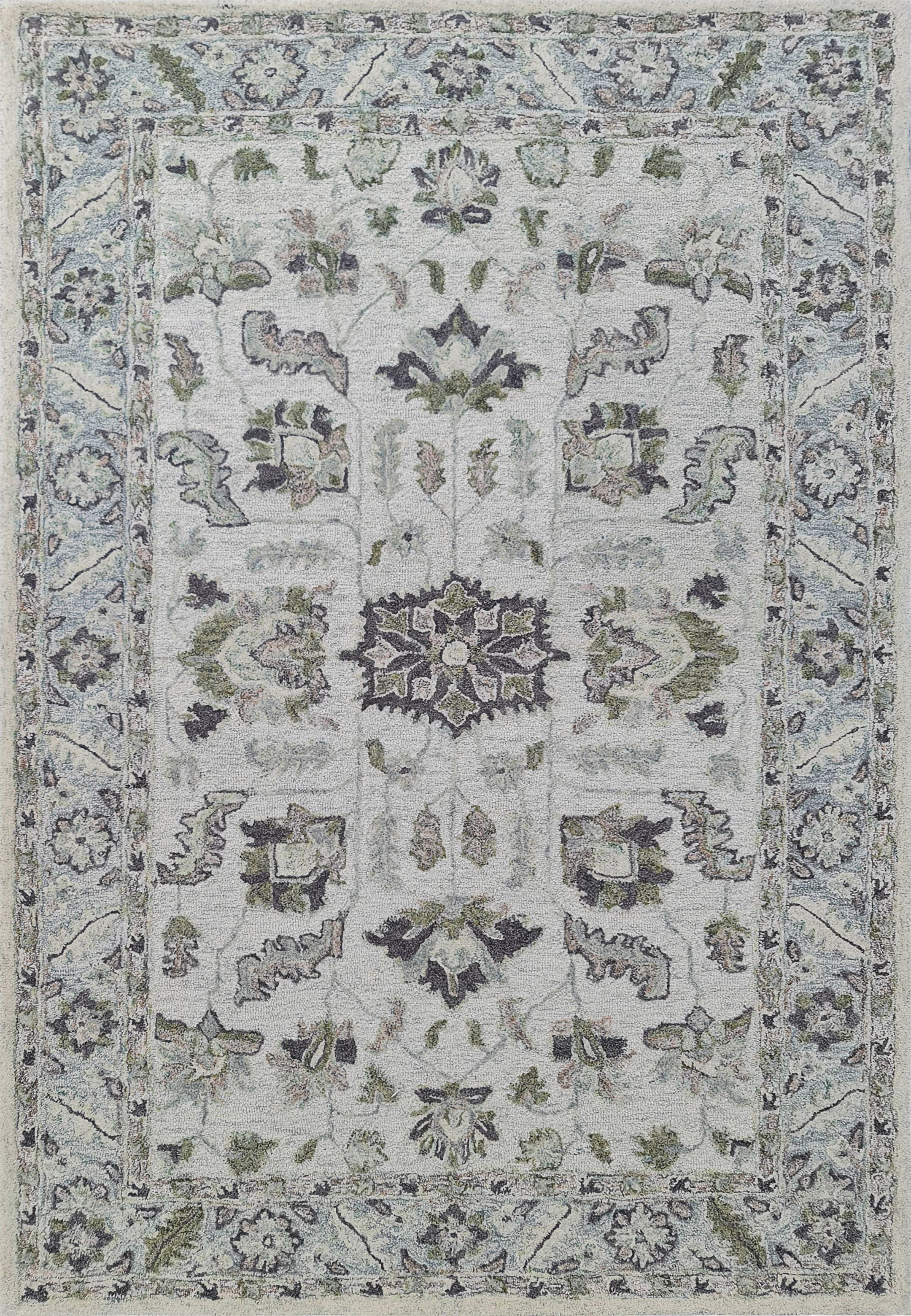 Daisy Sage/Multi rug