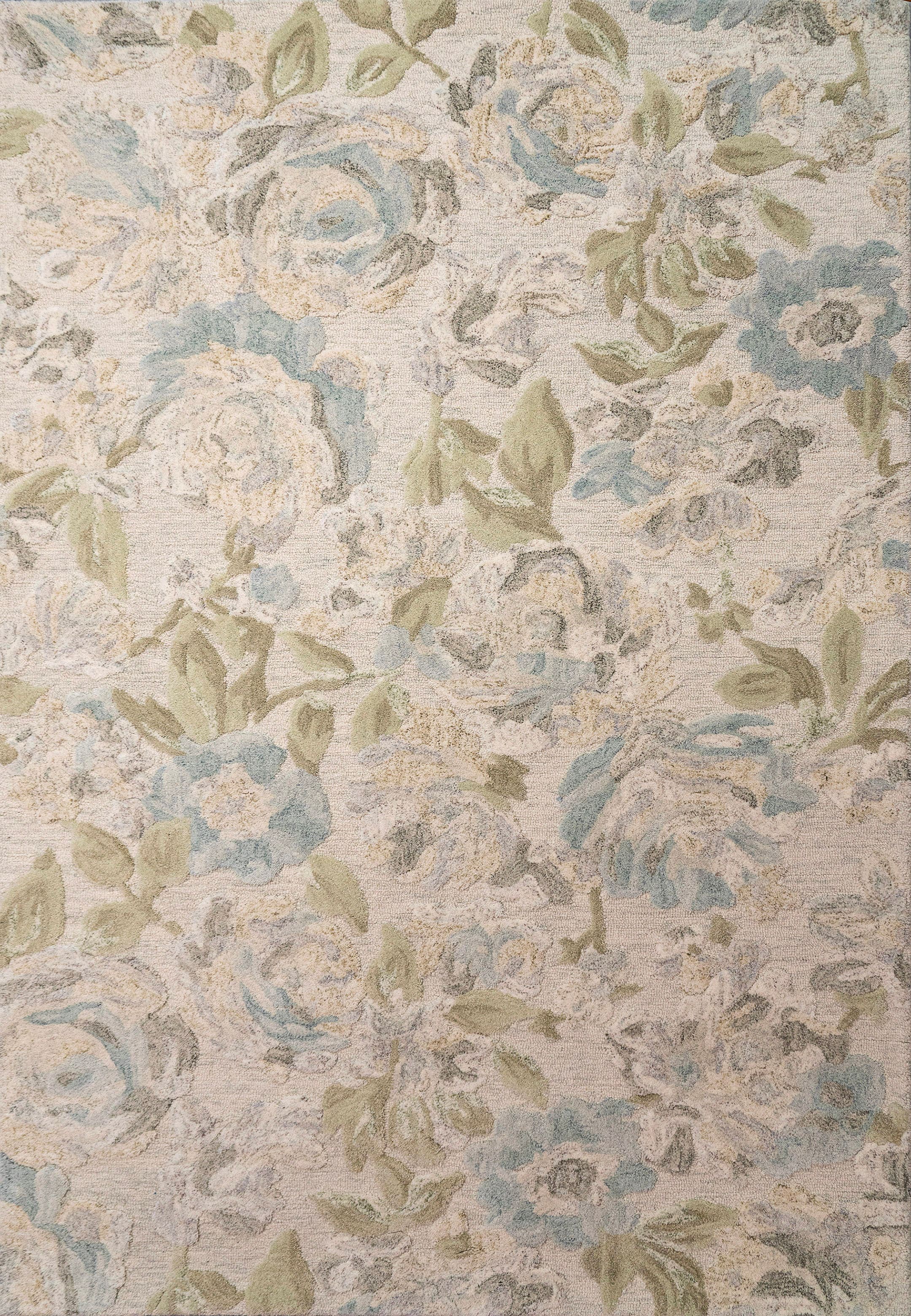 Daisy Sage/Multi rug