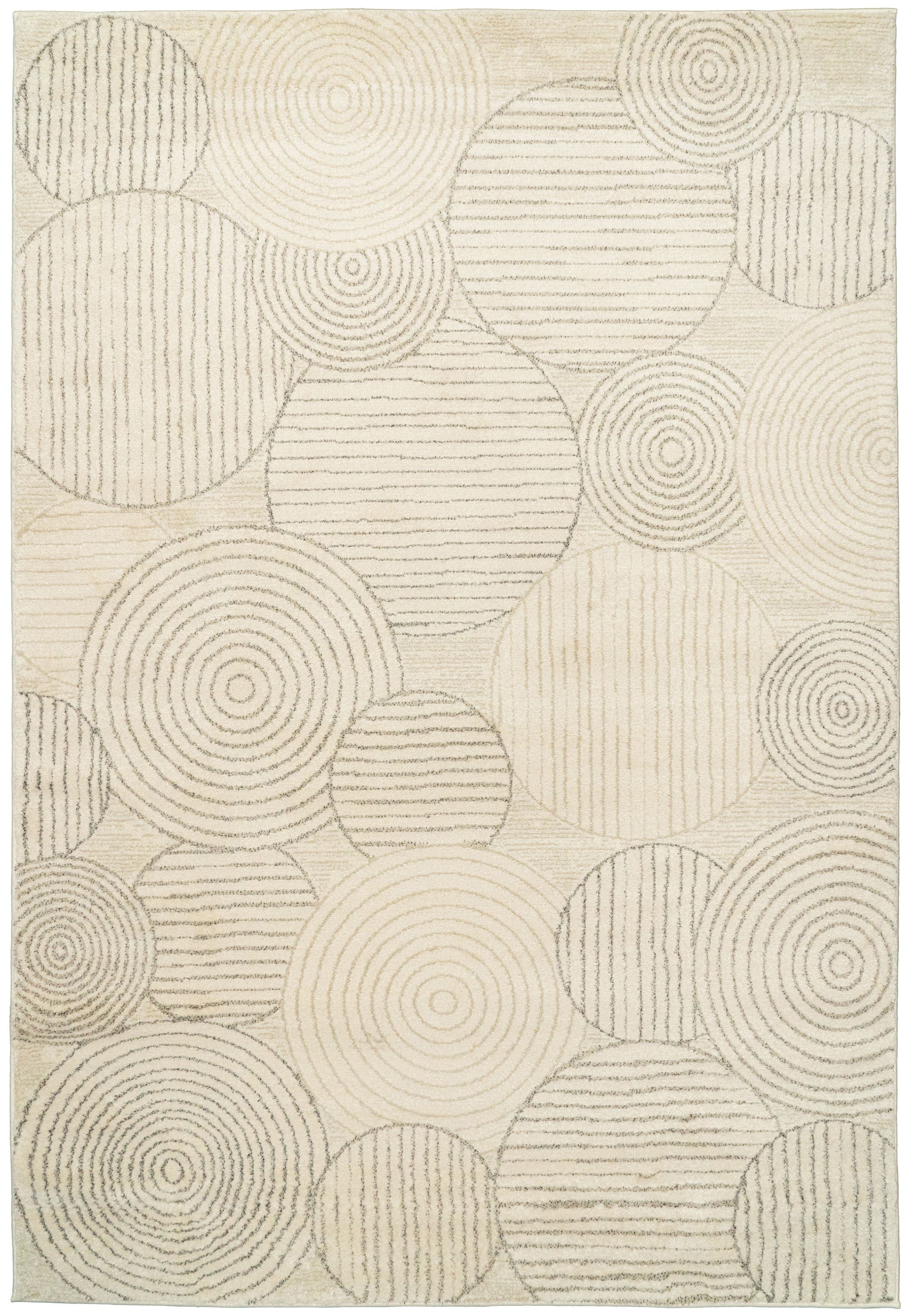 Monroe Ivory/Grey rug