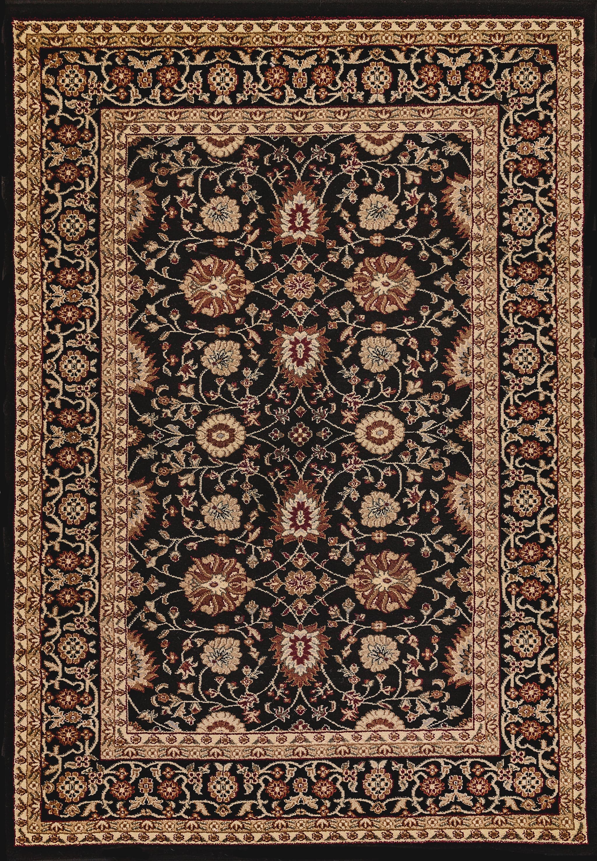 Yazd Black rug