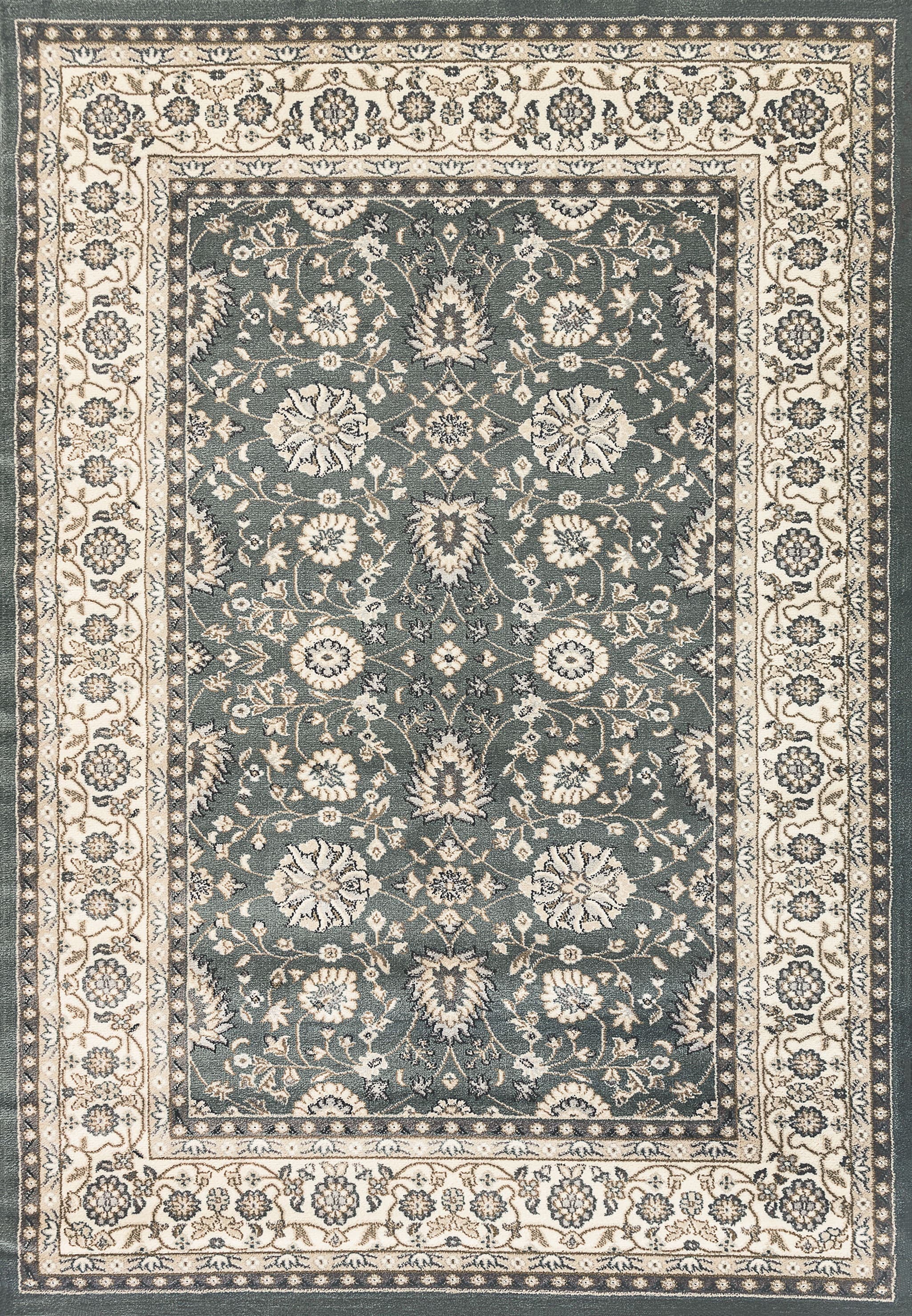 Yazd Grey/Ivory rug