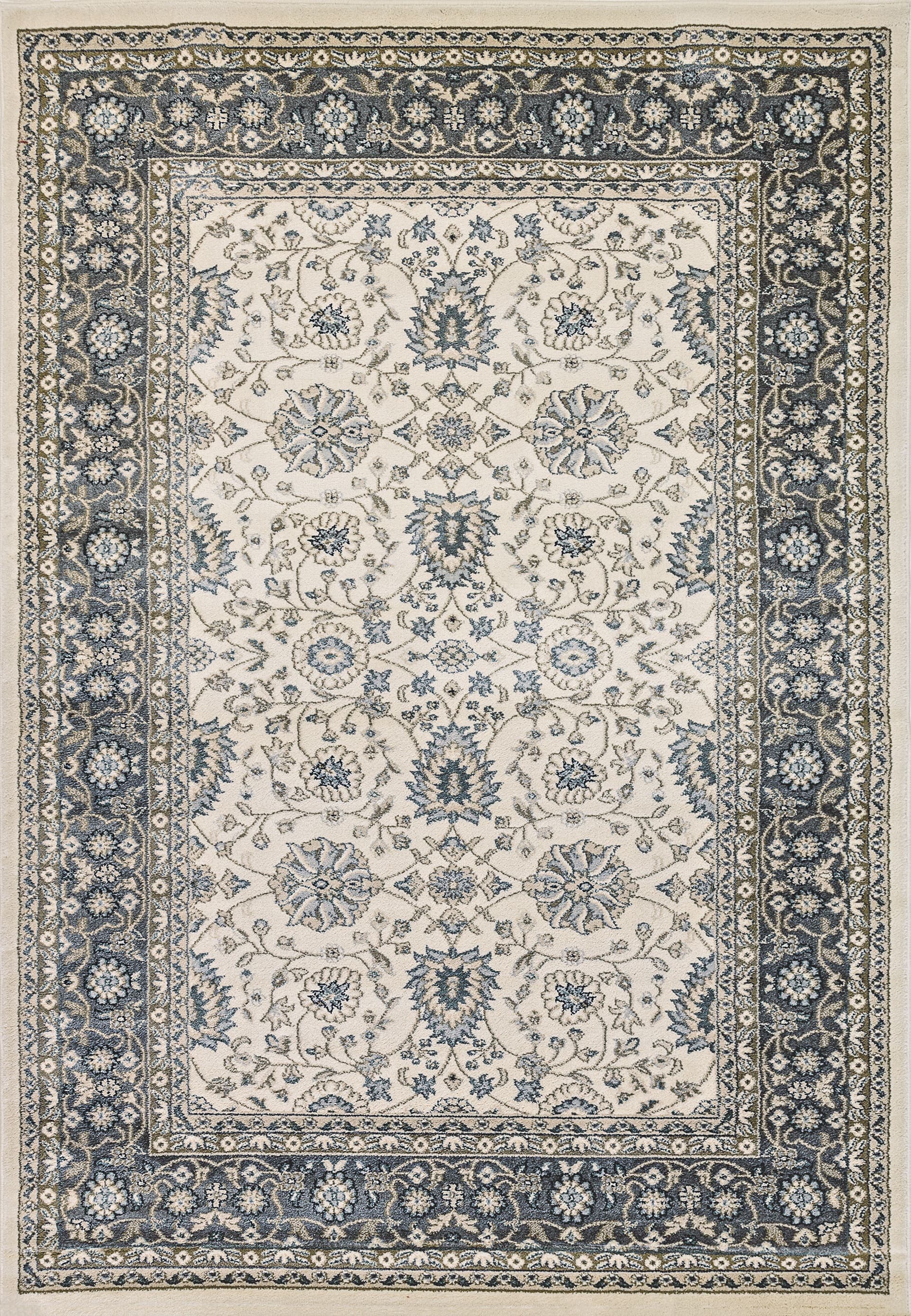 Yazd Ivory/Grey rug