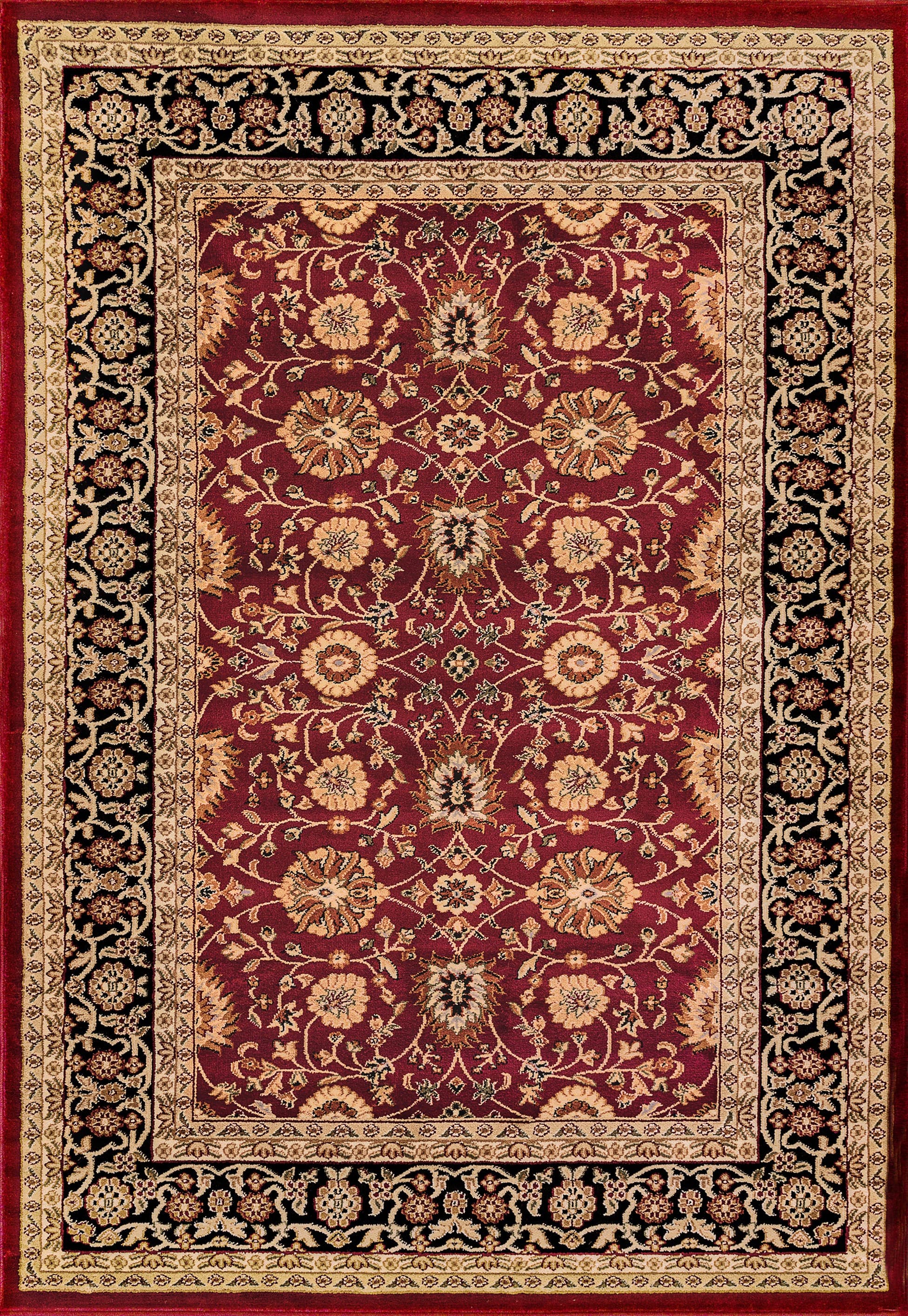 Yazd Red/Black rug