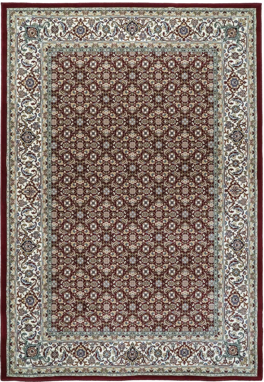 Ancient Garden Red/Ivory rug
