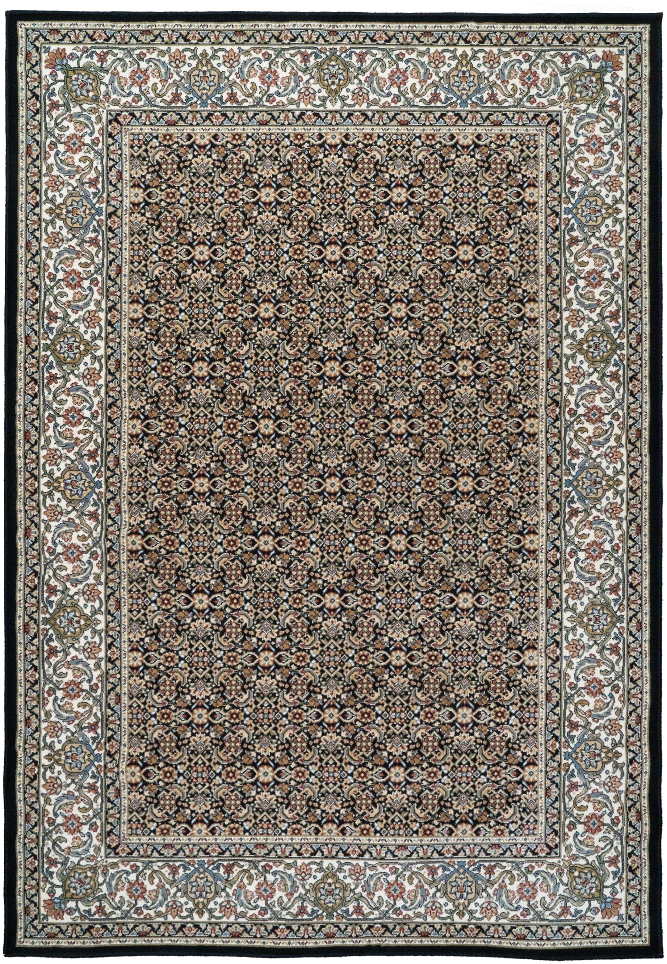 Ancient Garden Black/Ivory rug