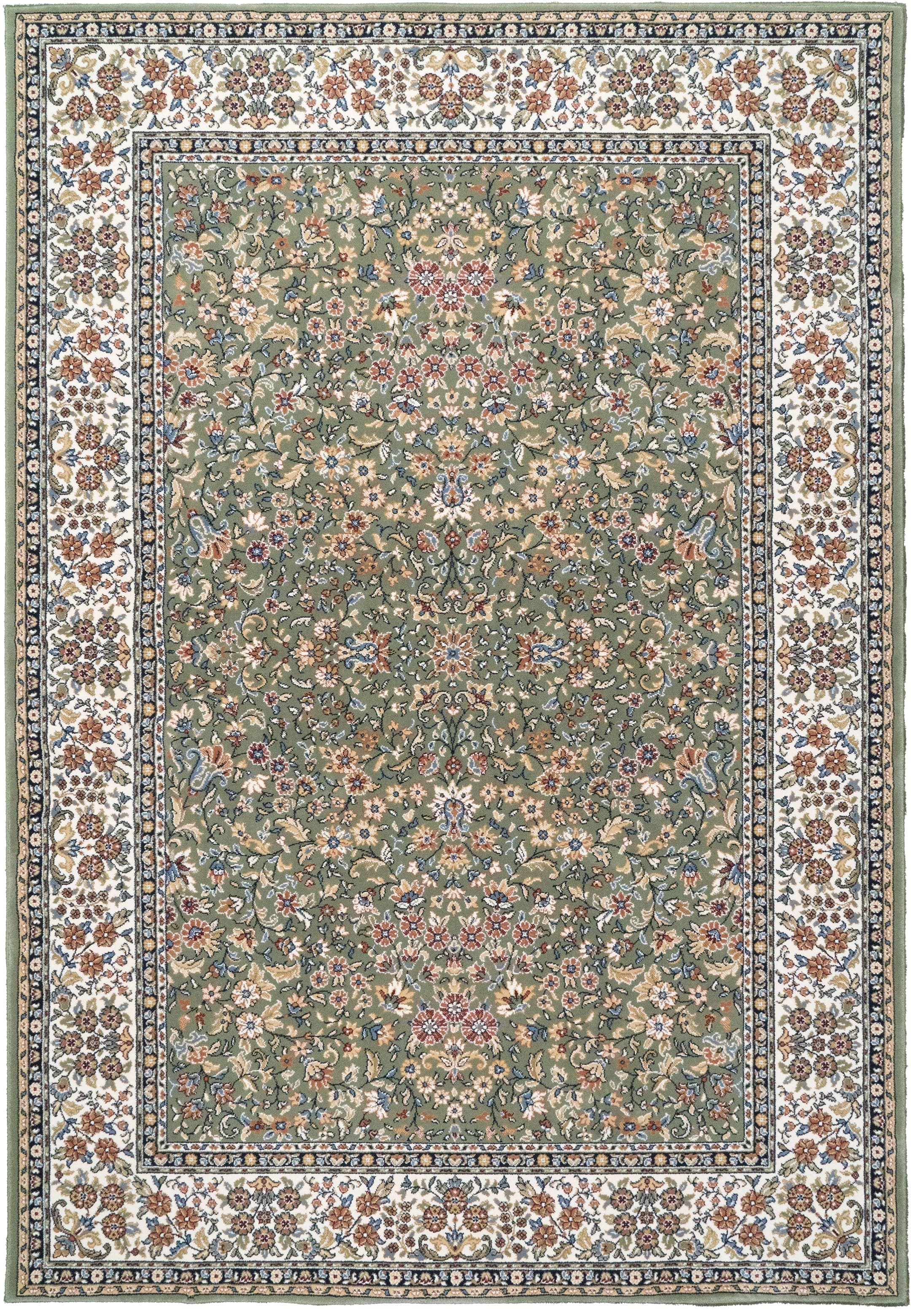 Ancient Garden Green/Ivory rug