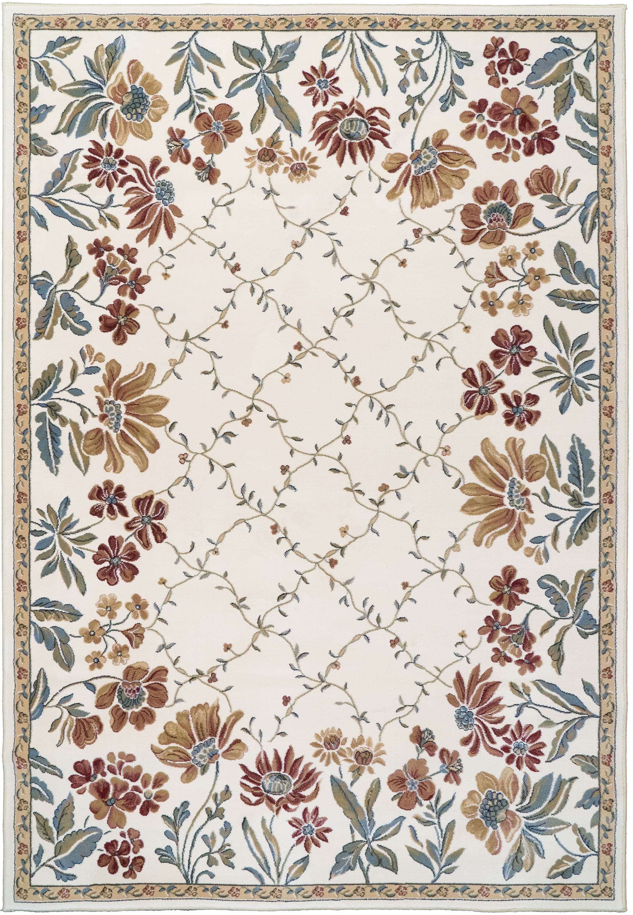 Ancient Garden Ivory rug