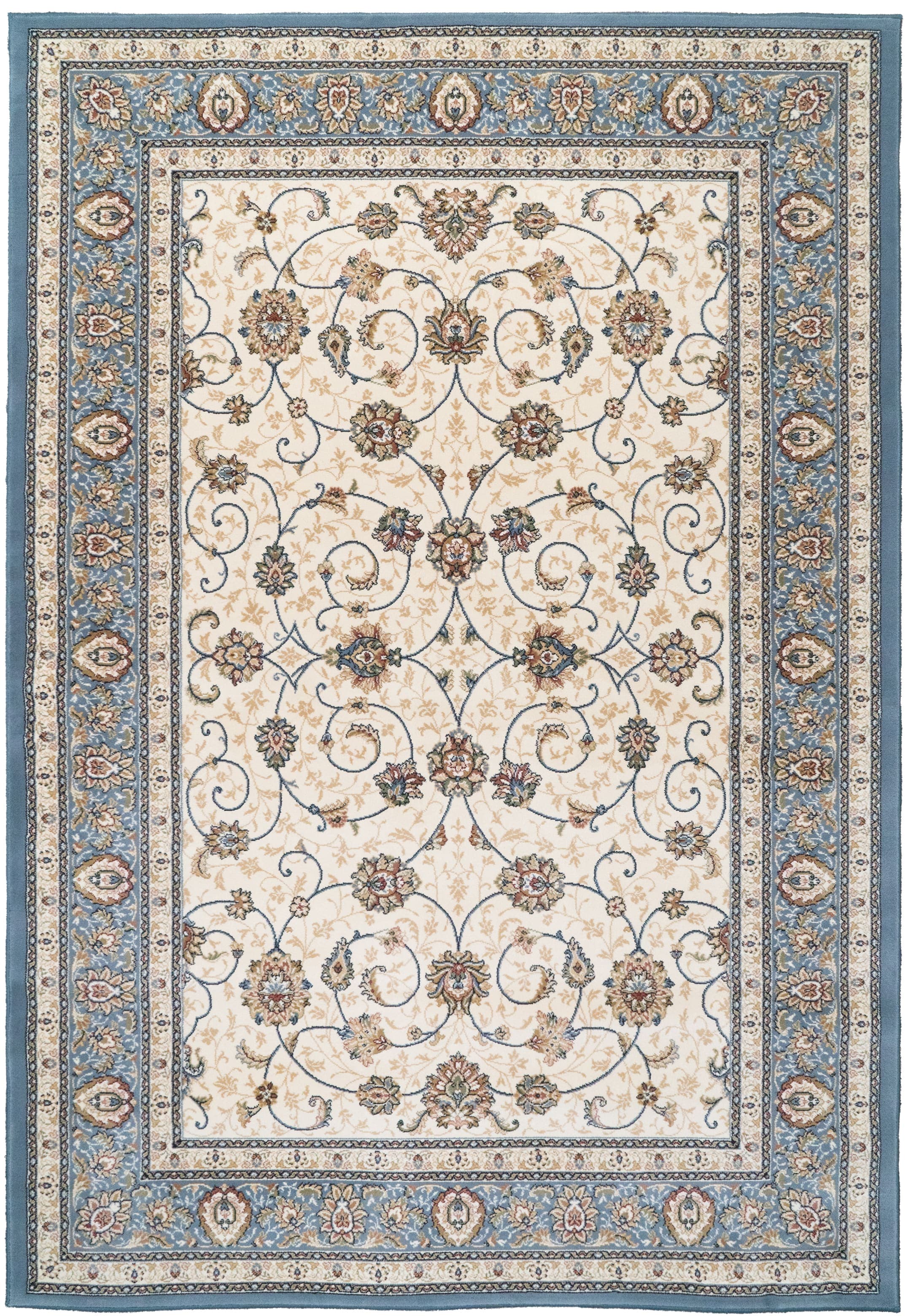 Ancient Garden Ivory/Light Blue rug