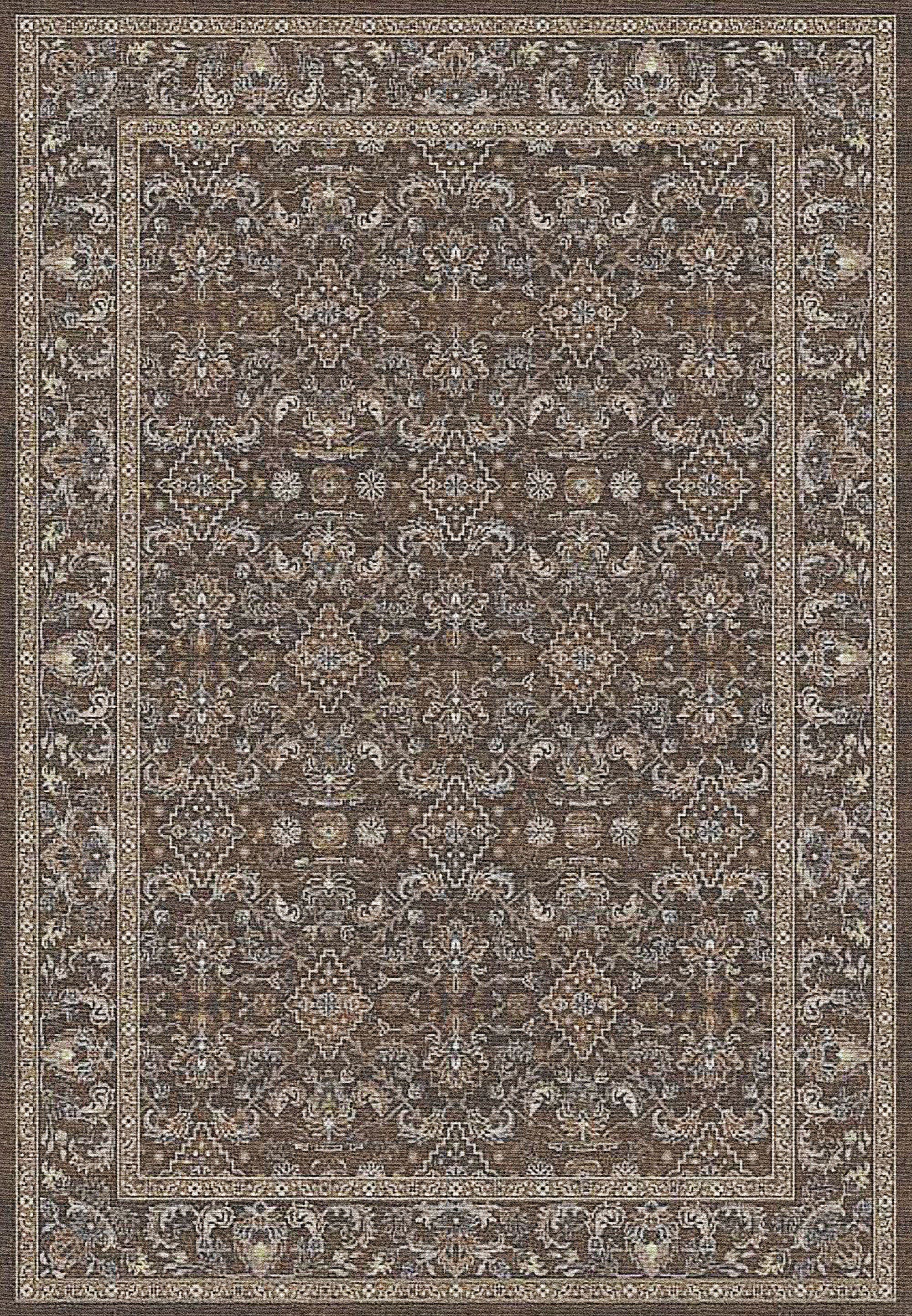 Ancient Garden Dark Brown/Beige/Blue rug