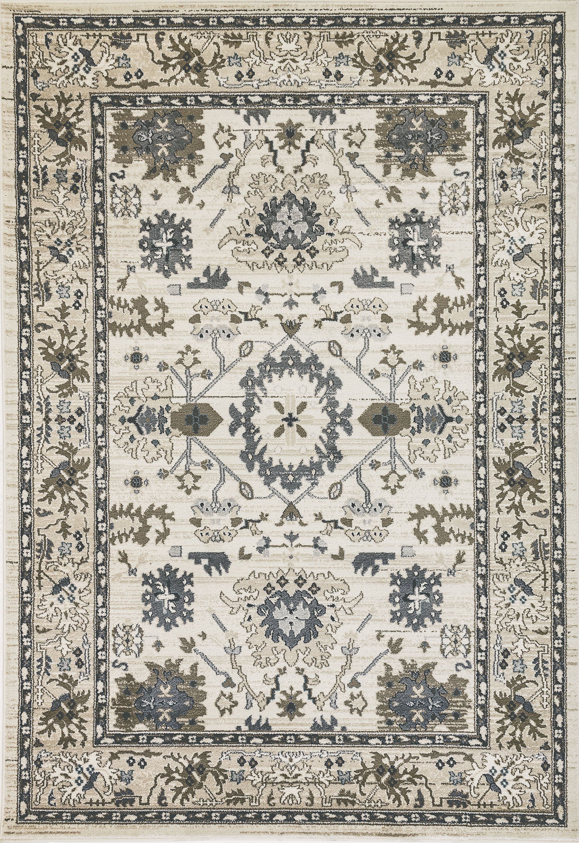 Yazd Ivory rug